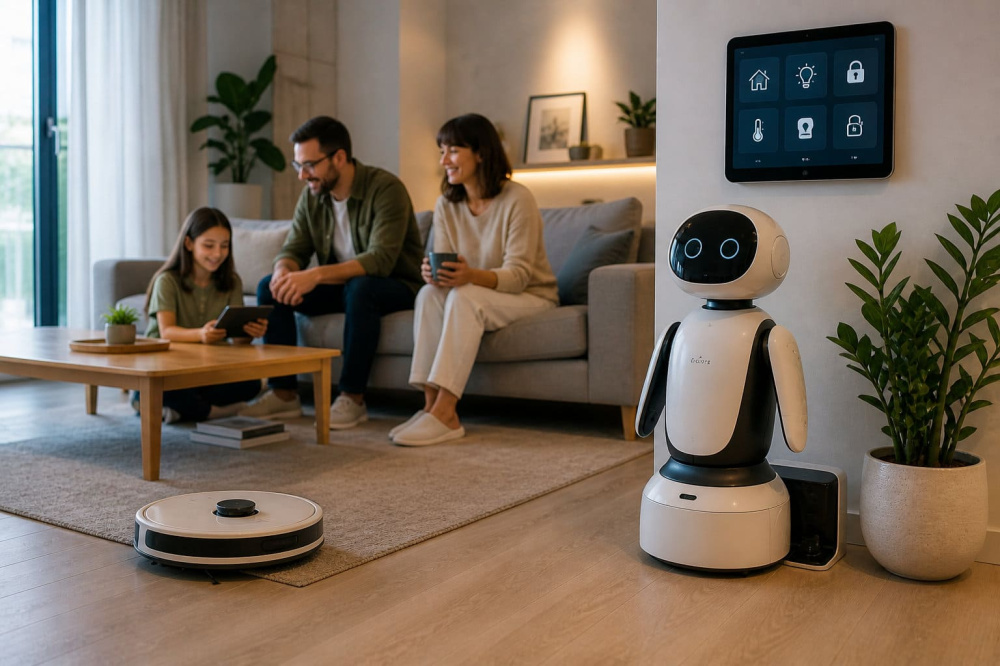 Smart home robots and consumer adoption